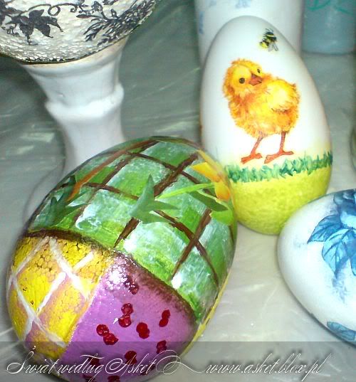 decoupage jak malować jaja