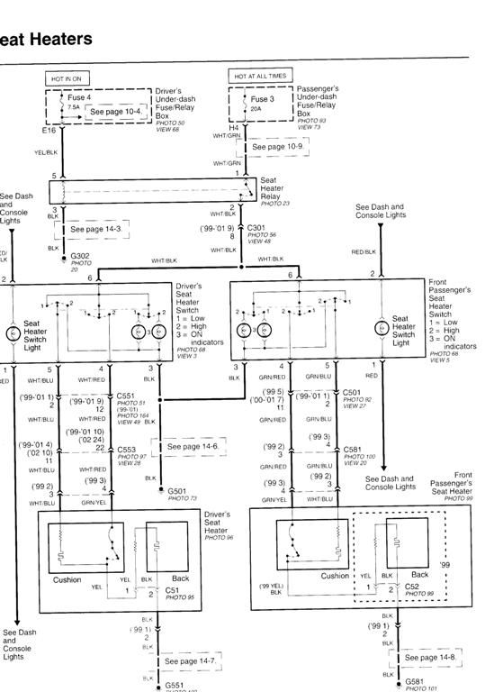 Acura Cl Seat Wiring - Click This Bar To View The Full Image - Acura Cl Seat Wiring