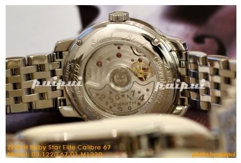 ZENITH ... ... baby star elite calibre 67