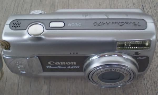 Canon PSA 470 Silver SN 6446242697_Depan Atas