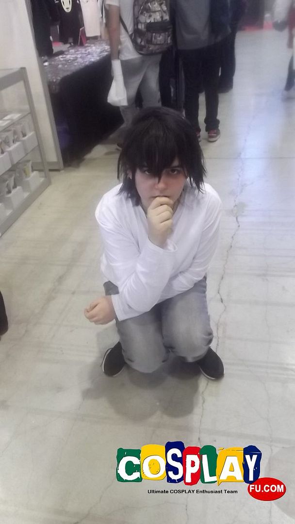 L Cosplay from Death Note L Cosplay