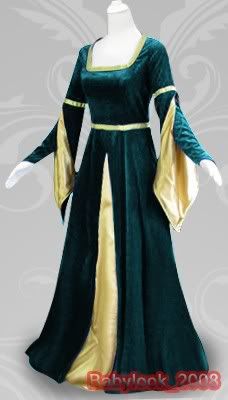 Green Renaissance Dress