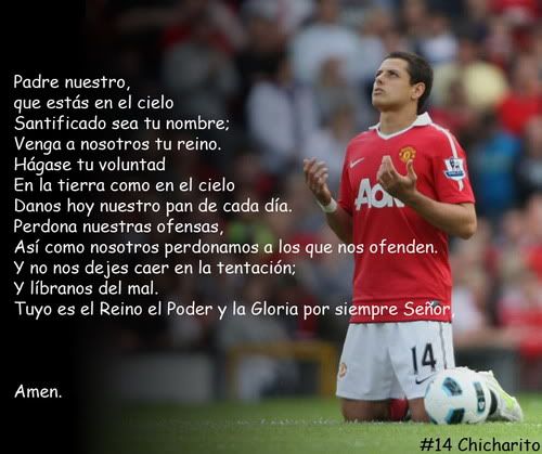 chicharito pray