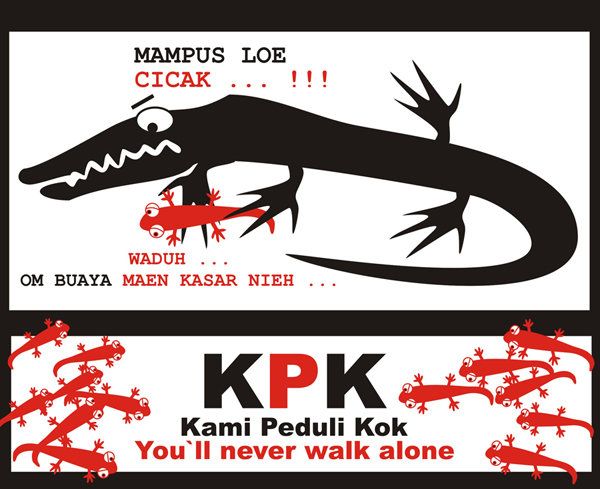 Kumpulan karikatur dukungan masyarakat pada KPK agar tetap terus eksis Kumpulan karikatur dukungan masyarakat pada KPK agar tetap terus eksis