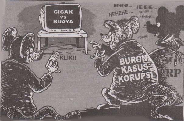 Kumpulan karikatur dukungan masyarakat pada KPK agar tetap terus eksis Kumpulan karikatur dukungan masyarakat pada KPK agar tetap terus eksis