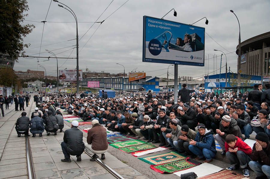 Shalat Idul Fitri di Russia