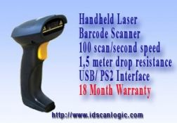 Barcode scanner laser murah yang handal dan tahan banting CS-800
