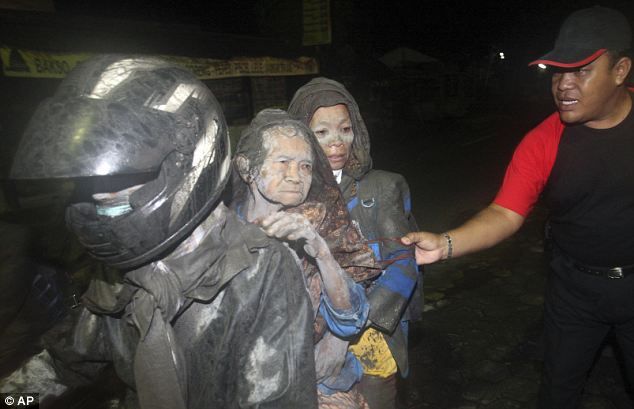Foto-Foto Korban Wedhus Gembel Merapi Yang selamat