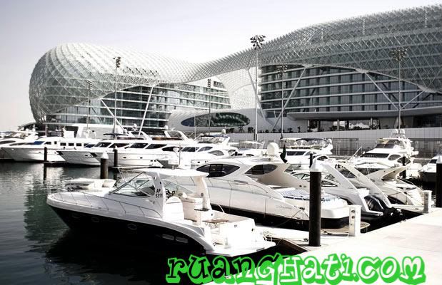 Sirkuit Yas Marina, Abu Dhabi Grand Prix yang akan digunakan dalam
 balap Formula Satu November 2009