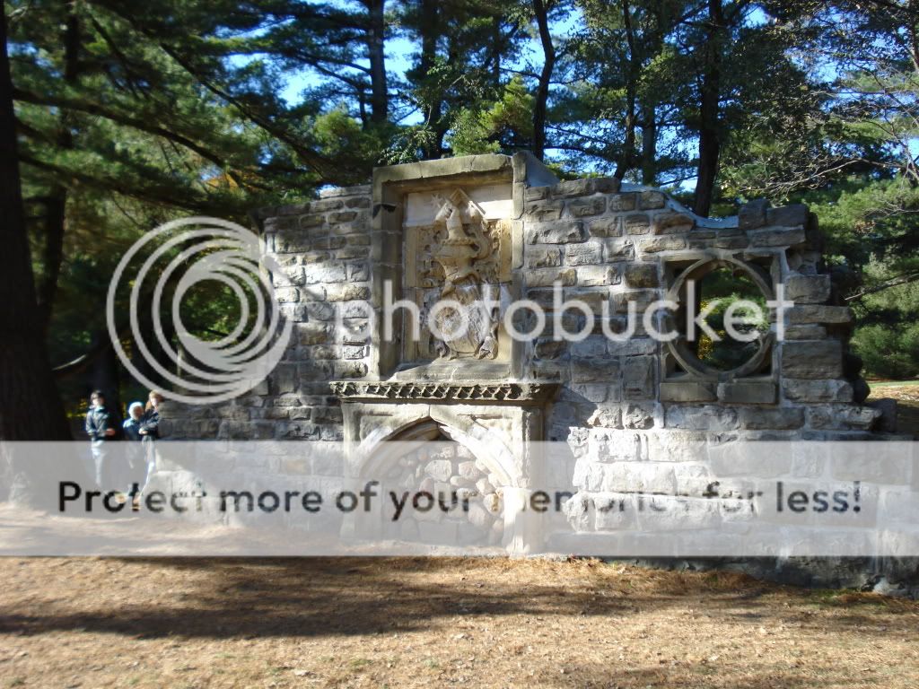 被戏称作&ldquo;假圆明园&rdquo;,不晓得是未完工还是弃置的房子遗址